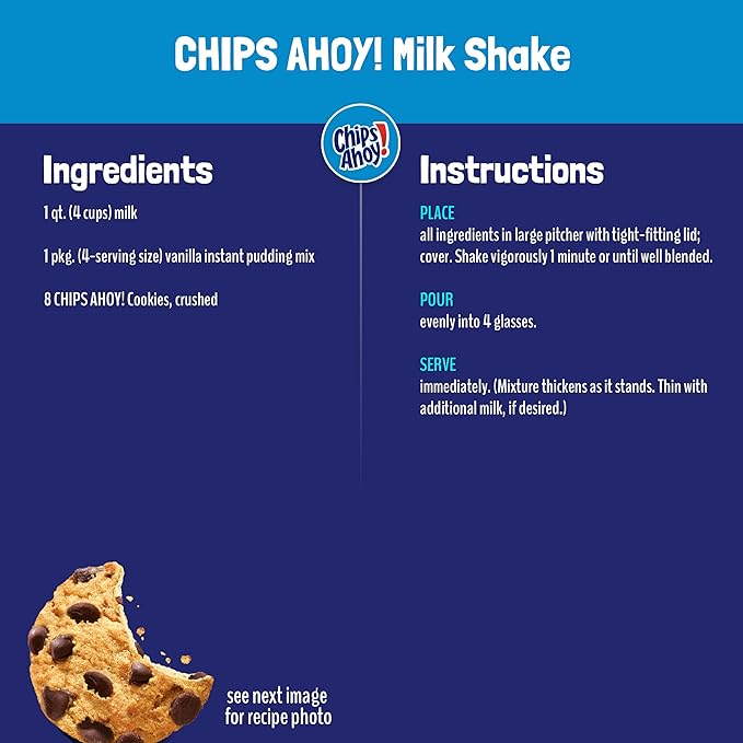 CHIPS AHOY! Original Chocolate Chip Cookies, 20 Snack Packs (2 Cookies Per Pack)