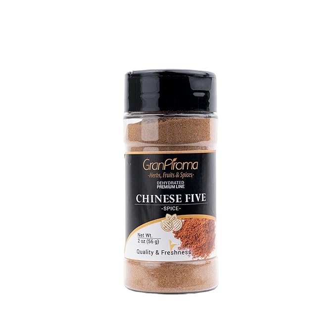 GranAroma Chinese Five Spice, Bold and Aromatic Flavor Profile, Seasoning for Stir-Fries, Roasted Meats, and Soups (2 Ounce)