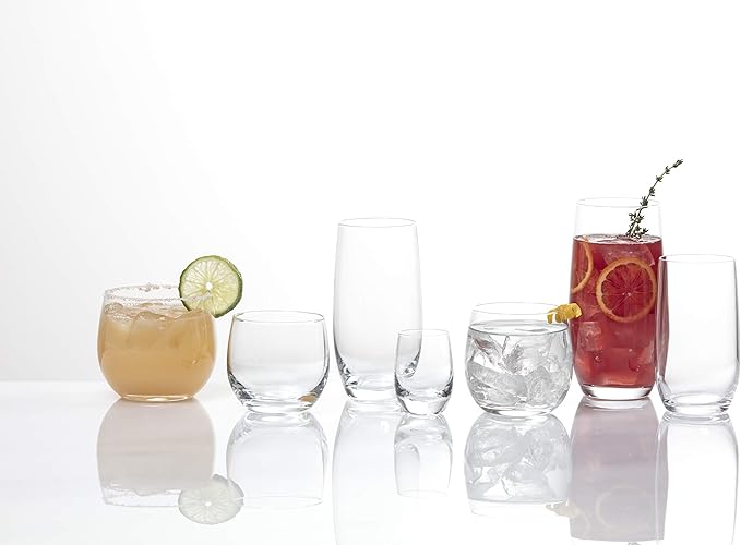 Schott Zwiesel Tritan Crystal Glass Banquet Barware Collection Beer Tumbler/Long Drink Cocktail Glass, 14.5-Ounce, Set of 6