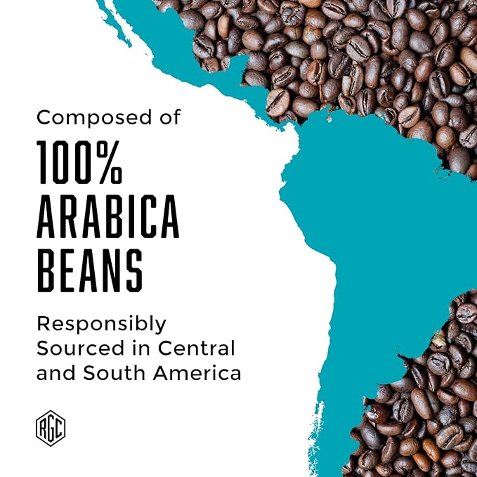 Real Good Coffee Company Real Good Coffee - Whole Bean Coffee - Donut Shop Medium Roast 100% Arabica Fresh Roasted in Seattle - 2Lbs