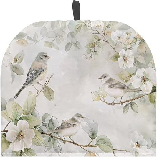 Hummingbird Tea Cozy for Teapot Insulated Floral Tea Pot Cozy Home Decor Tea Cosy for Teapot Kitchen Accessory Tea Pot Cover