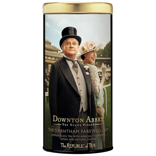 The Republic of Tea ??Downton Abbey The Grantham Farewell Cup Black Tea, 36 Tea Bags
