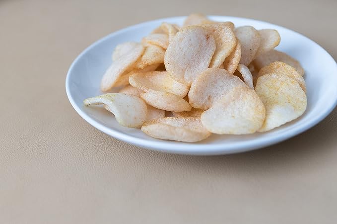 Kinjirushi Authentic Japanese Curry Flavor Shrimp Chips(3 Pack) (2 oz)/Snacks/Chips/Japanese/Asian Snacks/Food/Kinjirushi Brand