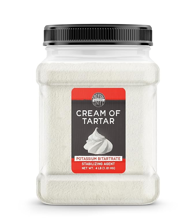 Birch & Meadow 4 lb of Cream of Tartar, Baking Ingredient, Stabilizer