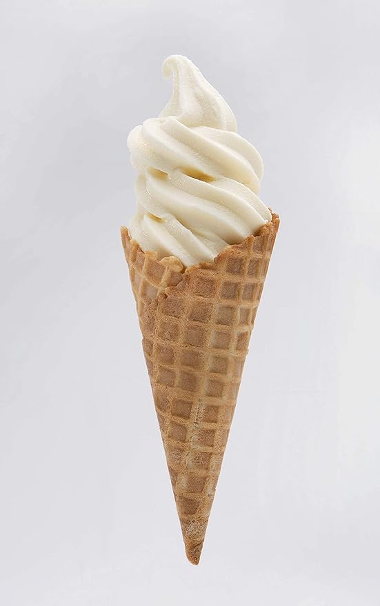 Frostline Vanilla Soft Serve Ice Cream Mix, Lactose & Gluten Free - Just Add Water, Dairy, or Dairy Free Alternative, Use with Blender, Countertop Ice Cream Maker, Soft Serve Machine - 6 lb Bag