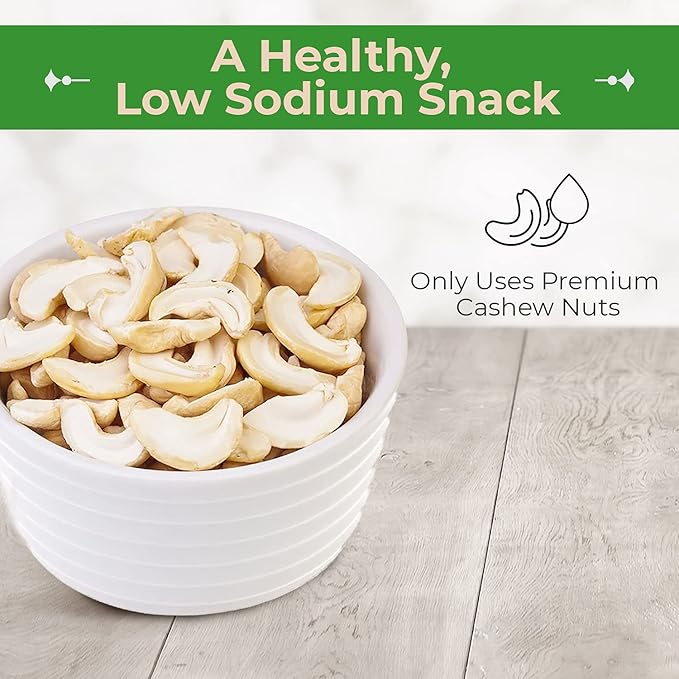 Sincerely Nuts - Raw Cashews Pieces Unsalted | Healthy Snack, Source of Protein | Keto and Paleo Friendly Gourmet Quality Vegan | Organic Cashew Nuts Bulk,3 (LB) Bag
