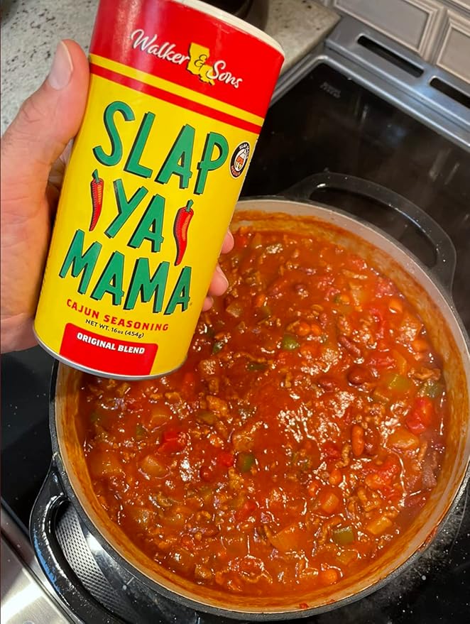 Slap Ya Mama Original Blend Cajun Seasoning - 32 oz, Pack of 3, All Natural, MSG Free, Kosher - Authentic Louisiana Flavor