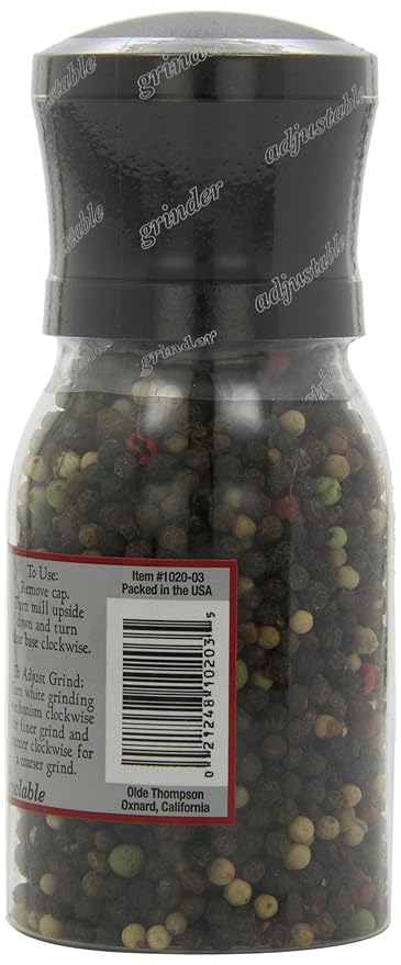 Olde Thompson Pepper Supreme Grinder, 4.8 Ounce