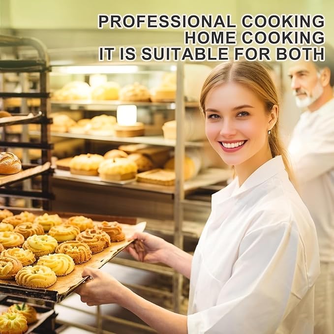 300PCS Parchment Paper Baking Sheets, 9x13 Inch,Non-Stick Precut Baking Parchment,Heavy Duty Unbleached Parchment Paper for Air Fryer, Oven, Bakeware, Steaming, Cooking Bread, Cupcake, Cookies