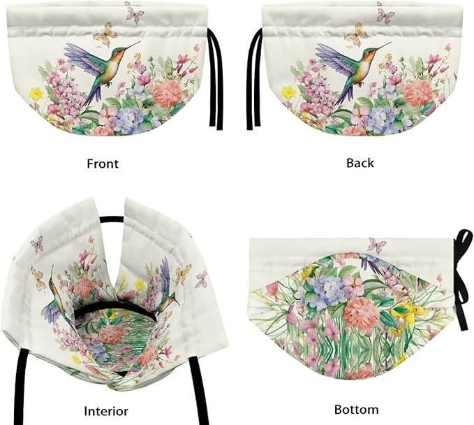 Hummingbird Tea Cozy for Teapot Insulated Floral Tea Pot Cozy for Keeping Warm Tea Cozies Tea Cosy for Teapot for Women Gifts