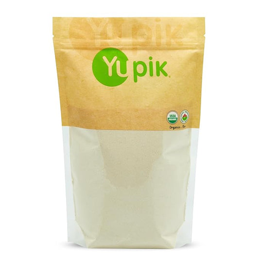 Yupik Organic Amaranth Flour 2.2 lb (35.2 oz), USDA Certified, Gluten-Free, Non-GMO, Vegan, Kosher, Finely Milled Nutty Flour, Non-Flavoured, Ideal for Baking & Cooking