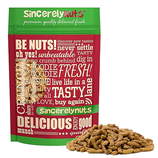 Sincerely Nuts Honey Sesame Sticks Snacks, 1lb - Kosher Certified - Crunchy Toasted Honey Sesame Seed Crackers for Trail Mix & Soup