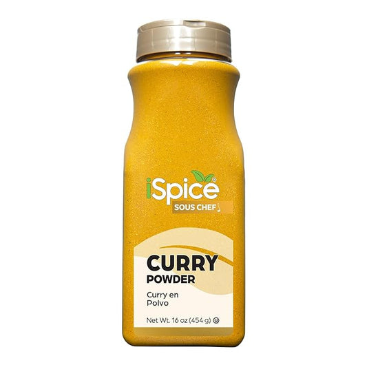 iSpice | Curry Powder | 16 oz | Bulk Size | Gourmet Spice | Kosher