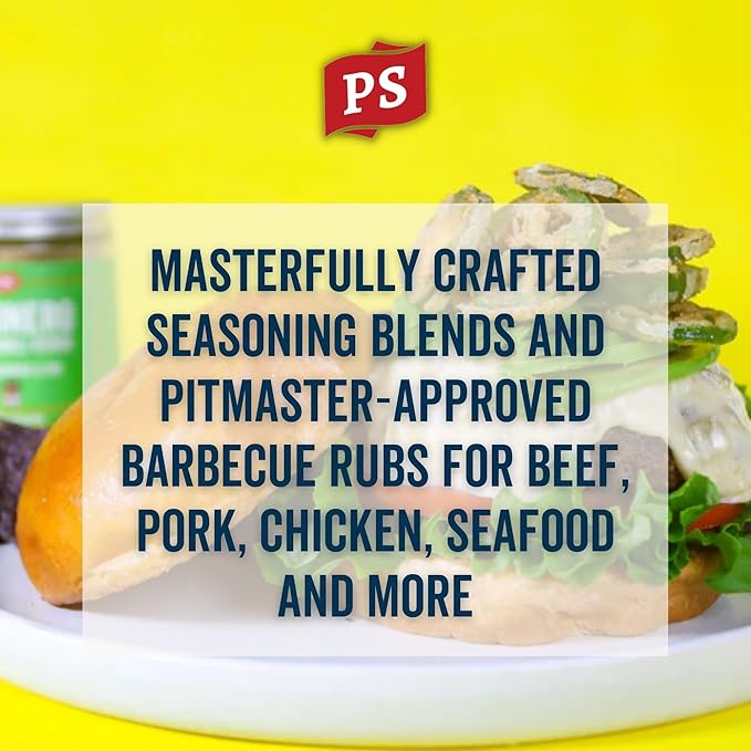 PS Seasoning El Dinero Taco Seasoning Mix - Hatch Chili Verde and Jalapeno Blend, Dry BBQ Rub for Tacos, Beans, Casserole, Chicken, Pork, Beef - Mexican Seasoning BBQ Rub for Smoking and Grilling