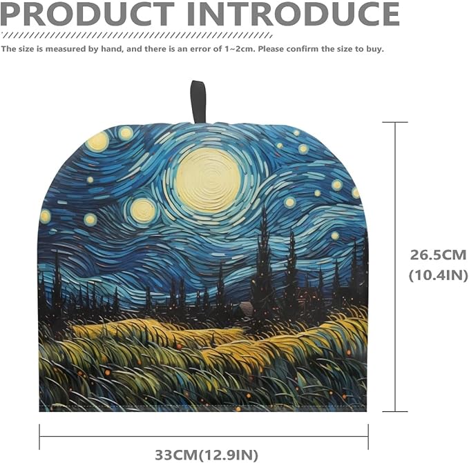 Generic Hudotybom Starry Sky Tea Cozy for Teapot Insulated Large Teapot Cover to Keep Warm Tea Kettle Cover Machine Washable Coffee Pot Cloth Covers Kitchen Home Decorations, CZA49