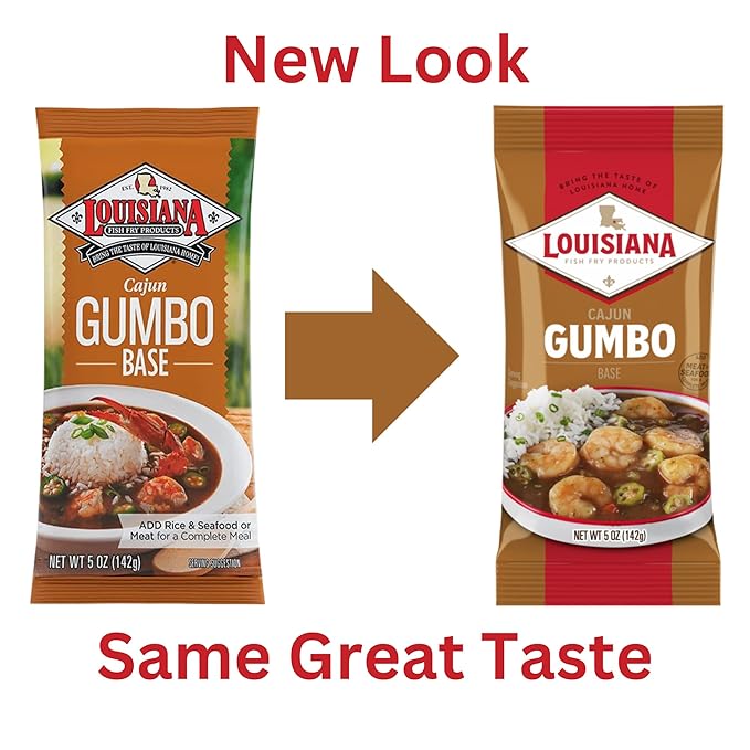Louisiana Fish Fry Cajun Variety Bundle - Gumbo & Etouffee Bases (Pack of 1 Each) - Just Add Your Favorite Meat and or Seafood - Bring a Taste of Louisiana Home
