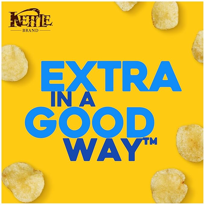 Kettle Brand Potato Chips, Farmstand Ranch Kettle Chips, 7.5 Oz (Pack of 12)