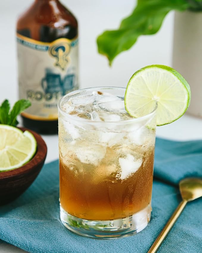 Portland Syrups Genuine Root Beer Syrup - Premium Beverage Concentrate for Authentic Cocktails, Soda, Ice Cream, Coffee Drinks, and More - 12 oz with 24 Servings (Pack of 2)