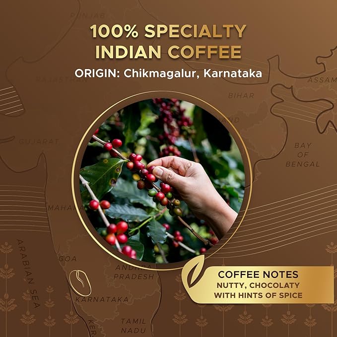 Coffeeza Variety Pack Flavoured – 60 Coffee Capsules (Pack of 6) – Original Line compatible – Specialty Indian Arabica Coffee – Recyclable Pods – Medium Roast – Flavored Espresso Pods