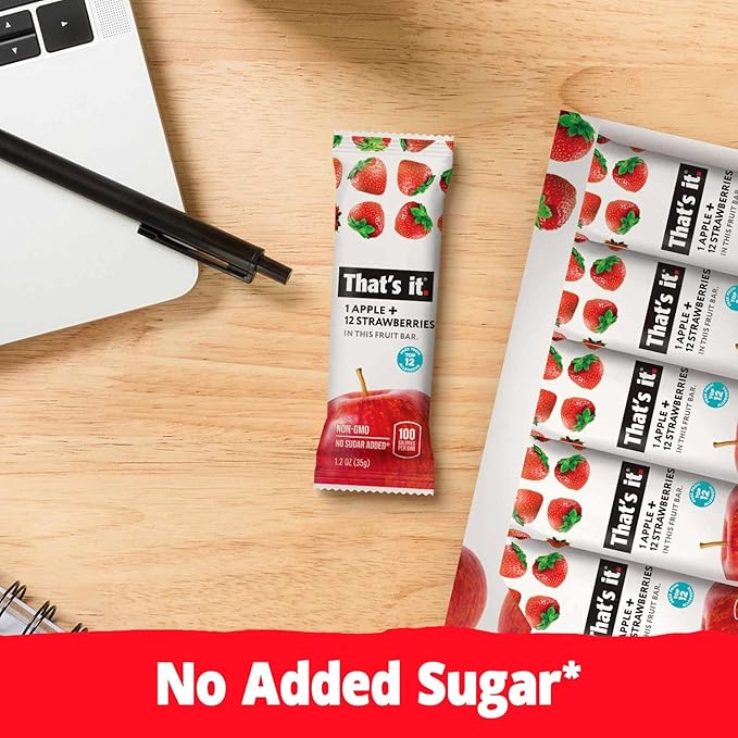 That???it. Variety, 100% Natural Real Fruit Bar, High Fiber Vegan, Gluten Free Healthy Snack, Paleo for Children & Adults, Non GMO No Added Sugar (Blueberry, Strawberry, Fig) (36 Pack)