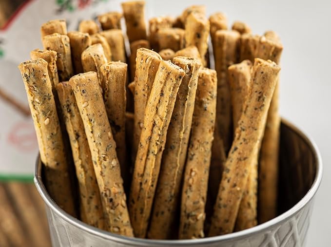 YAFA Saltines Crackers Premium ??Thyme Saltine Crackers - Saltine Crackers Organic -Taste of Palestine - Low Salt Crackers - Crackers Snack 400g (Thyme)