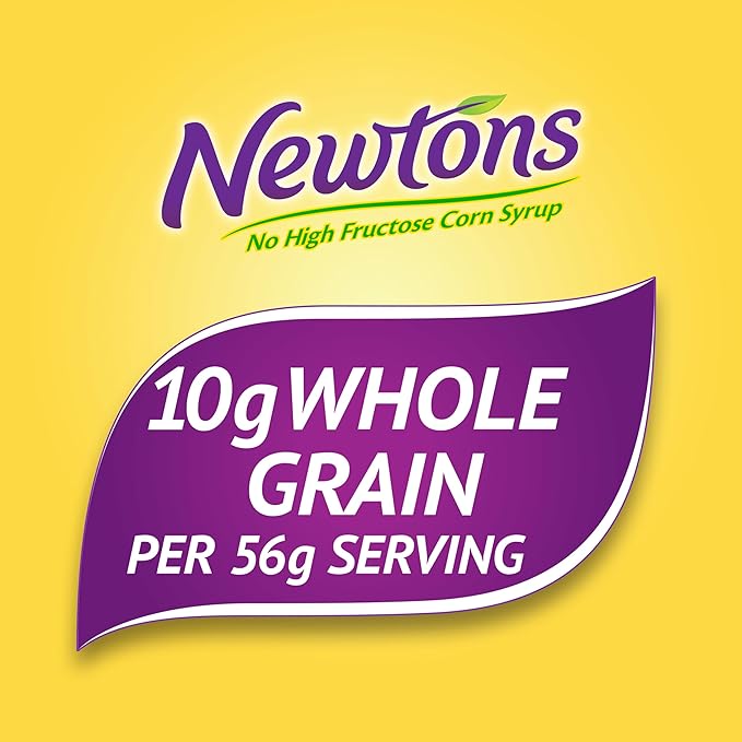 Newtons Fig Bars, Soft Fruit Chewy Cookies, 40 Snack Packs (2 Cookies Per Pack, 4 Boxes)