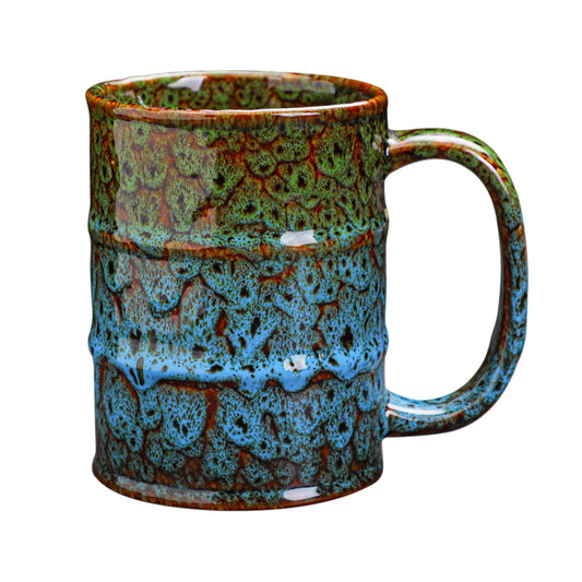 LGQ Ceramic Coffee Mug – 20 Oz, Blue