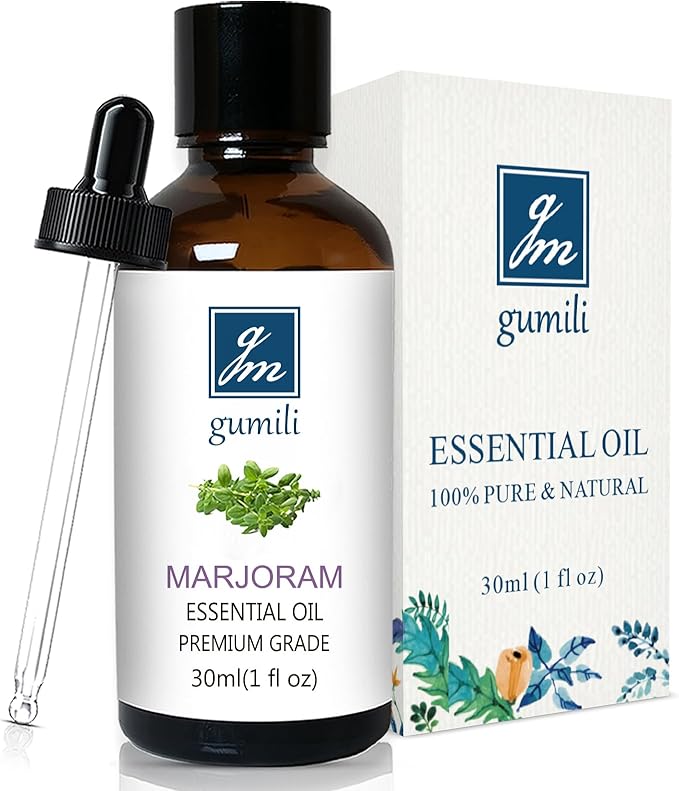 Marjoram Essential Oil 1 Oz ??100% Pure Natural Sweet Marjoram Essential Oil for Diffuser, Skin, Massage & DIY, Fresh Herbal Aroma