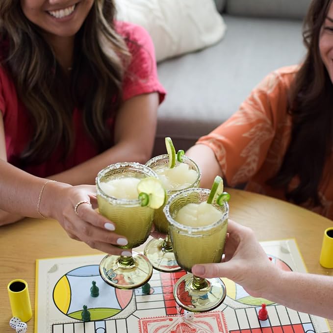 Frozen Cocktail Drink Mix - Makes 10 Spicy Margarita Slushies - Drink Powder Pouches for Alcohol - All Natural Low Sugar Mixer, No Blender Needed