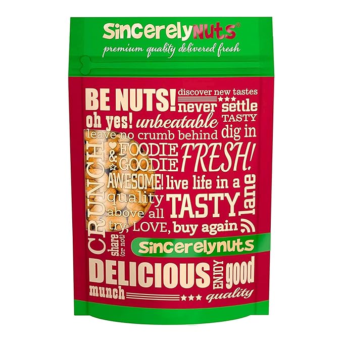 Sincerely Nuts ??Whole Cashews - Roasted and Unsalted | High in Protein Everyday Healthy Snack - Rich in Nutrients |Vegan, Keto & Kosher | Gourmet Quality Vegan Cashew - 3 (LB). Bag