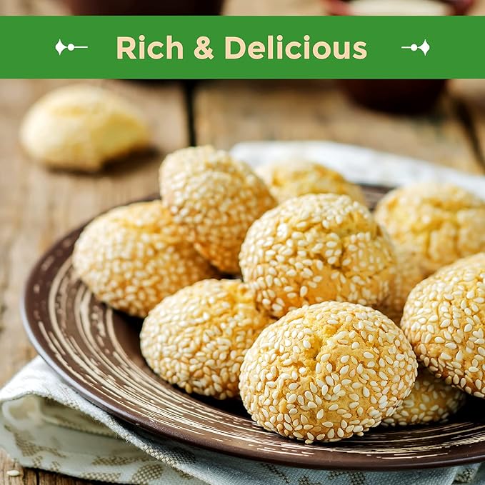 Sincerely Nuts Hulled Sesame Seeds A Heart Healthy Snack Rich in Fiber, Minerals Antioxidants Source of Plant Based Protein Gluten Free Kosher, Bulk 1LB Bag