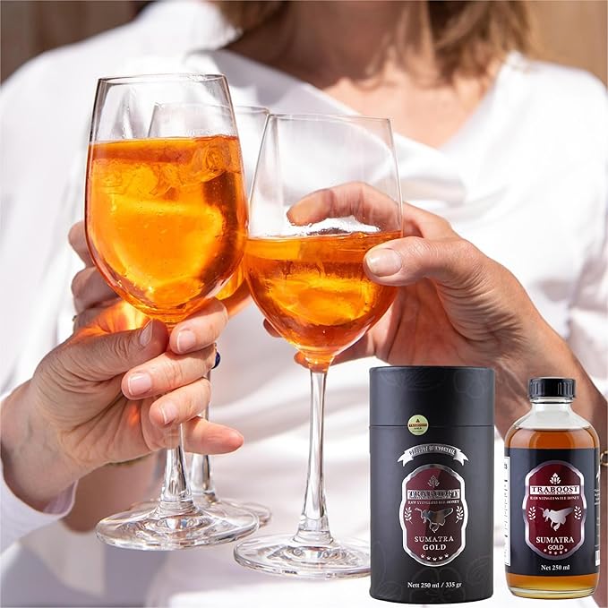 Traboost Stinglees Bee Honey from Sumatra Indonesia GOLD (Sweeter) | 250 ML