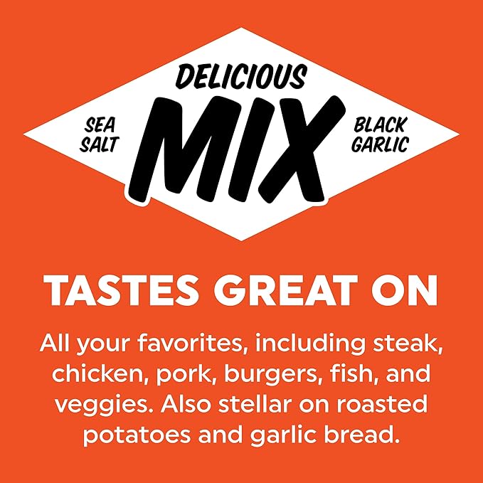 Fire & Smoke Society The Delicious Mix All Purpose Seasoning | BBQ Rubs for Smoking and Grilling | Chicken, Pork, Burgers, Steaks, Fish, Veggies | M 6.8 oz