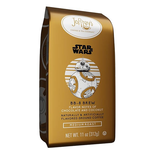 Joffrey's Coffee - STAR WARS??BB-8 Brew, STAR WARS Licensed Coffee Collection, Artisan Medium Roast, Toasty & Smooth Taste, Brew or French Press (Ground, 11oz)