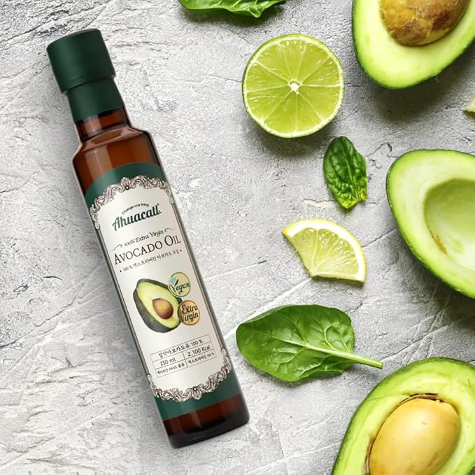 BOTO Premium Ahuacatl Extra Virgin Avocado Oil, 100% Cold Pressed, Vegan Certified, High Smoke Point, Non-GMO, 250ml