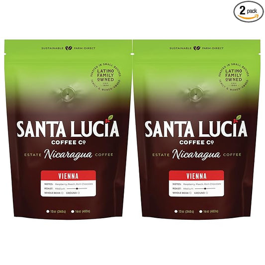 Specialty Volcanic Nicaraguan - Artisan Select Vienna Medium/Dark Roast Coffee - Warm & Balanced