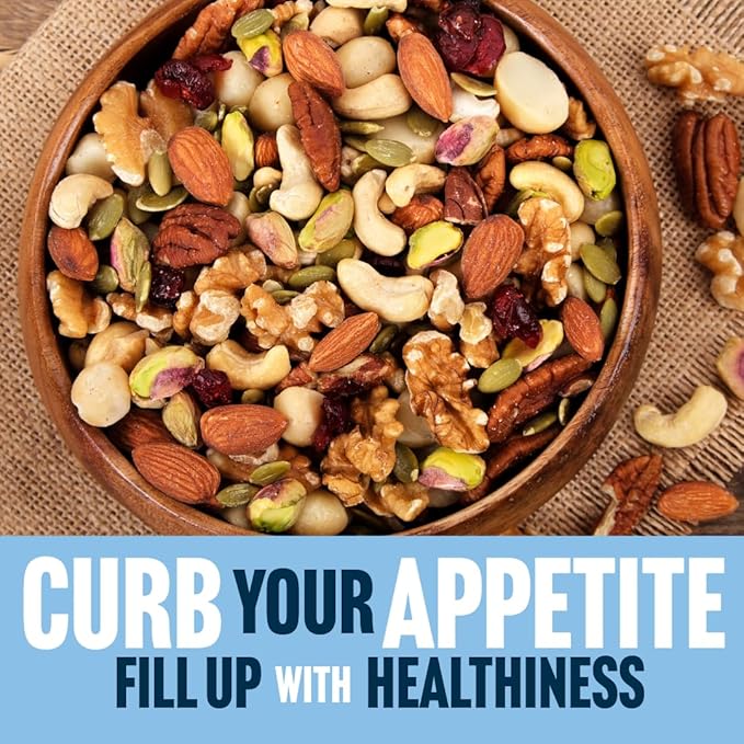 Daily Gourmet Nuts - Energy Mix/Healthy Trail mix Individual Packs/Premium Nuts & Dry Fruit/Gluten-Free/Non-GMO/Nuts Individual Packs/Office Snacks / 48 Packs