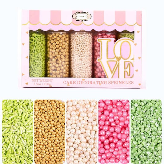 Confect Fusion Mashup Sprinkles FM Multipack 28 100 GMS for Cake Cupcake D챕cor, Multicolor