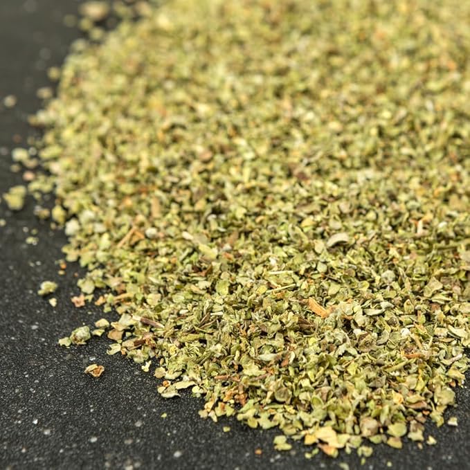Olive & Vine Ground Marjoram, Earthy & Sweet, Seasoning for Soups, Stews, and Roasts, With Rich Tradition, Authentic Taste, For Global Recipes (1.52 Ounce)