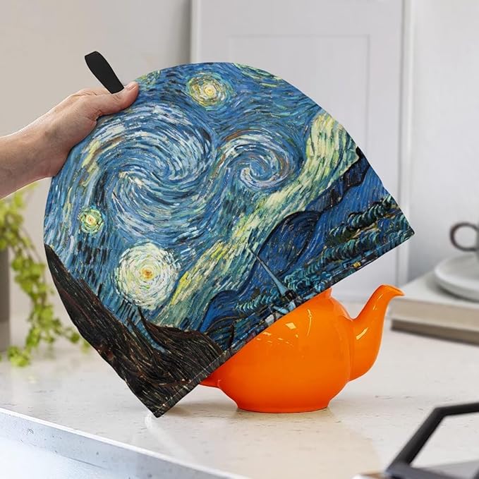 Tea Pot Cozy 3D Art Tea Cozy for Teapot Insulated Women Gifts Patrick's Day Teapot Cover for Keeping Warm Insulated Kettle Cover