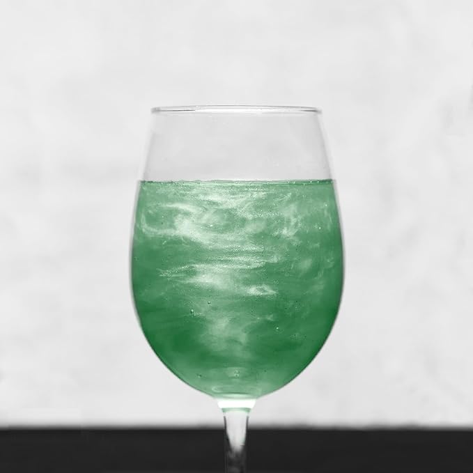 Luster Dust - Spruce Green (4g 1x Jar) | Edible Vegan Dust & Paint for Cake Decorating, Ice Cream, Desserts, Cocktails and Beverages by Bakell