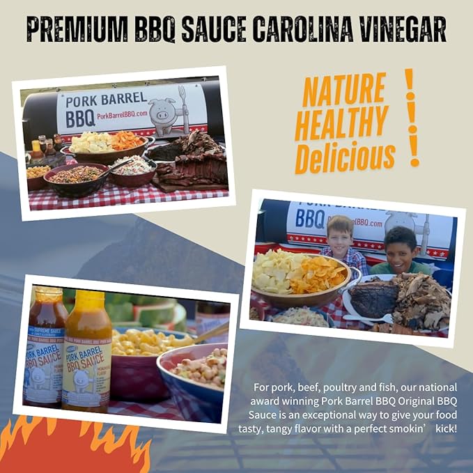 Pork Barrel BBQ Gifts for Men Set ??BBQ Sauce Gift Set | The Ultimate Grilling Gift | Great on Chicken Wings, Pork, and Steak | Birthday Gifts, Gifts for Him