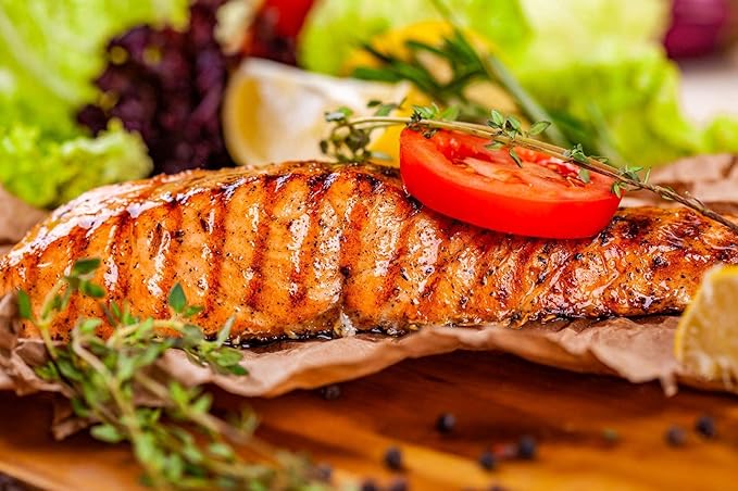 2-King Red Salmon Rub-Classic Potlatch Seasoning Dry Spice Blend-Fish Seafood-All Natural, Gluten Free, Low Salt, No MSG-Madison Park Foods, 3 oz Tin
