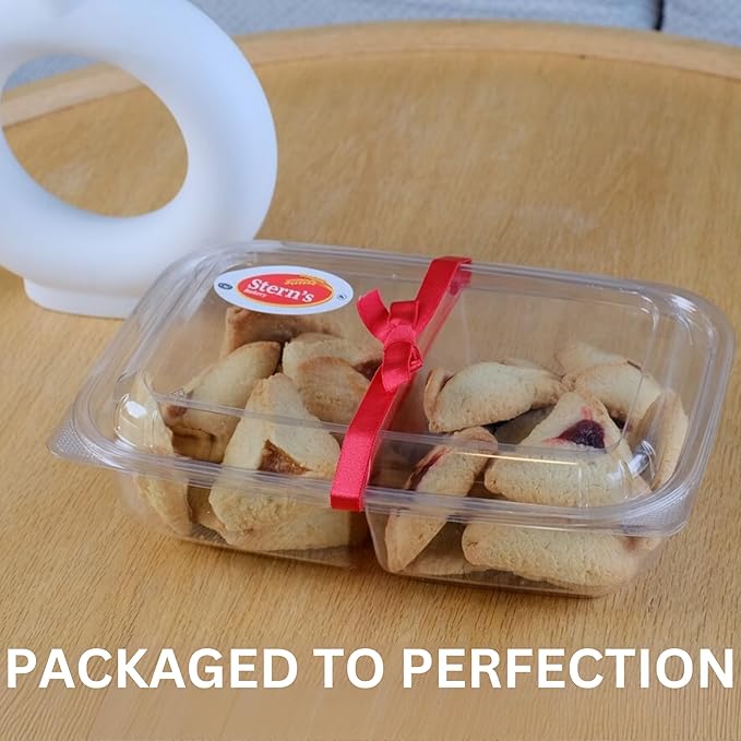 Shortbread Cookies Filled with Apricot and Rasperry Jam | Fruit Cookies, Gourmet Cookie Gifts | Kosher, Dairy Free, Nut Free | 22 oz Stern?셲 Bakery