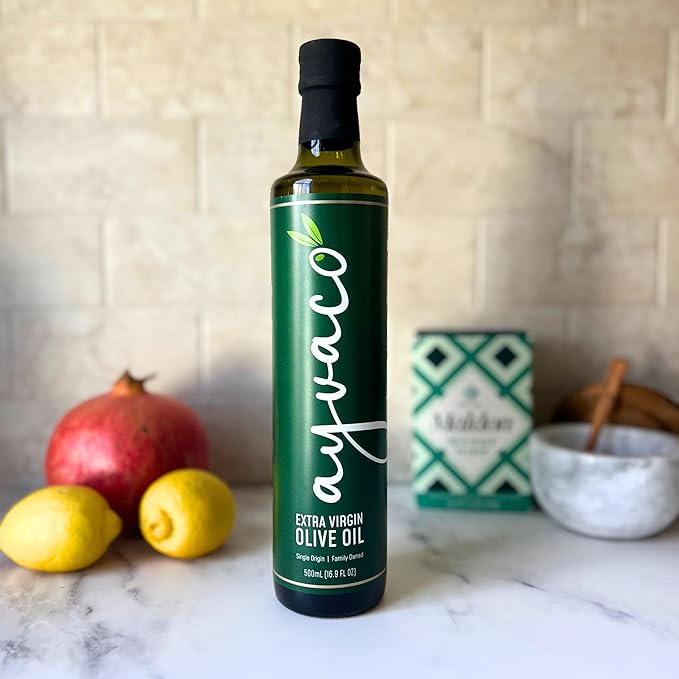 Ayvaco Extra Virgin Olive Oil ??Cold Pressed, Single Origin, Small Batch, Monovarietal ??Organically Produced, Family Owned EVOO from the Aegean ??No Pesticides, Traceable ??16.9 fl oz