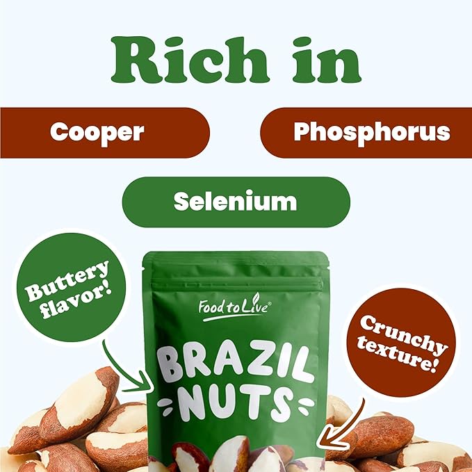 Raw Brazil Nuts (18 Pounds)