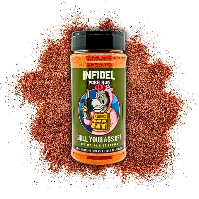 GYAO Pork Rub - 10.5oz Award-Winning BBQ seasonings and Rubs for Steaks, Burgers & Meats - BBQ Rubs for Smoking, Seasoning & Grilling - MSG & Gluten Free - USA Made & 100% Veteran Owned