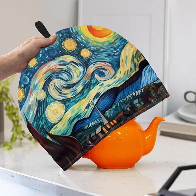 Insulated 3D Printed Teapot Cozy Durable Valentine Tea Pot Decor Tea Pot Cozy for Keeping Warm Tea Cosy for Teapot