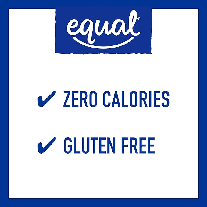 EQUAL 0 Calorie Sweetener, Aspartame and Acesulfame-K Sweetener Packets, Zero Calorie Sugar Alternative, Erythritol Free, 800 Ct (Pack of 1)