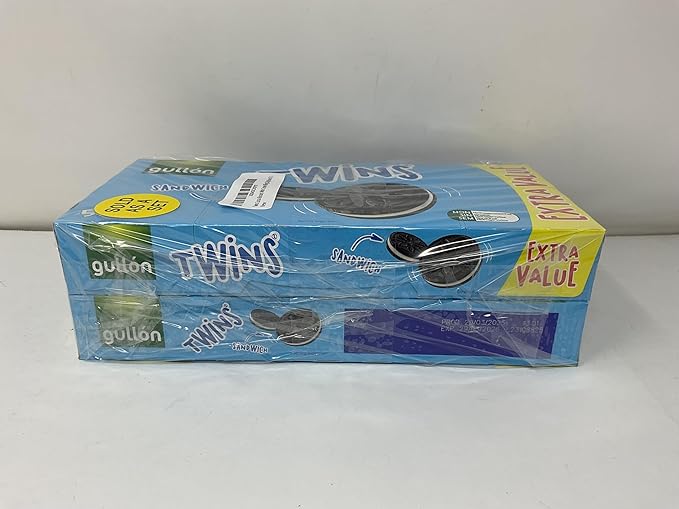 Gullon Twins Creme Sandwich Cookies 220g (Pack of 2)